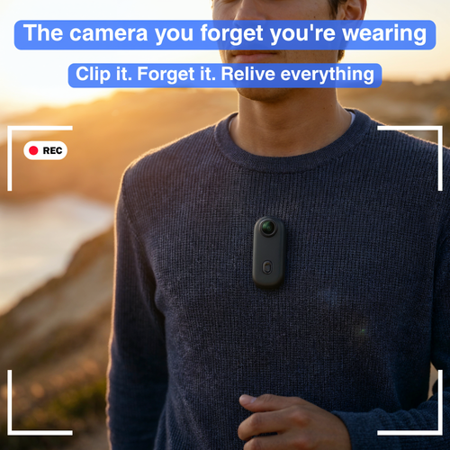 Revon POV Clip-On Camera 4K